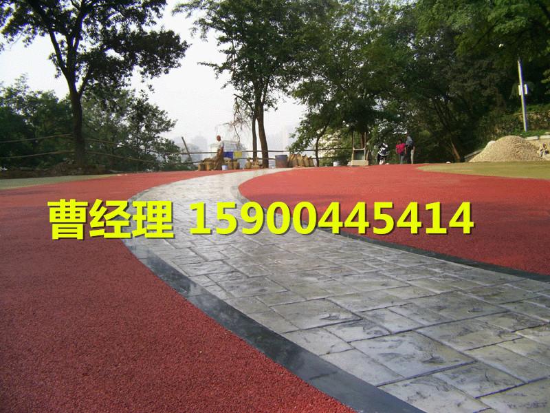 上海市安徽蚌埠彩色水泥压模地坪厂家