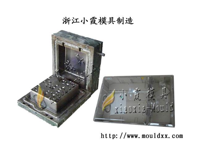 台州注射模具7表位塑胶电表箱模具批发
