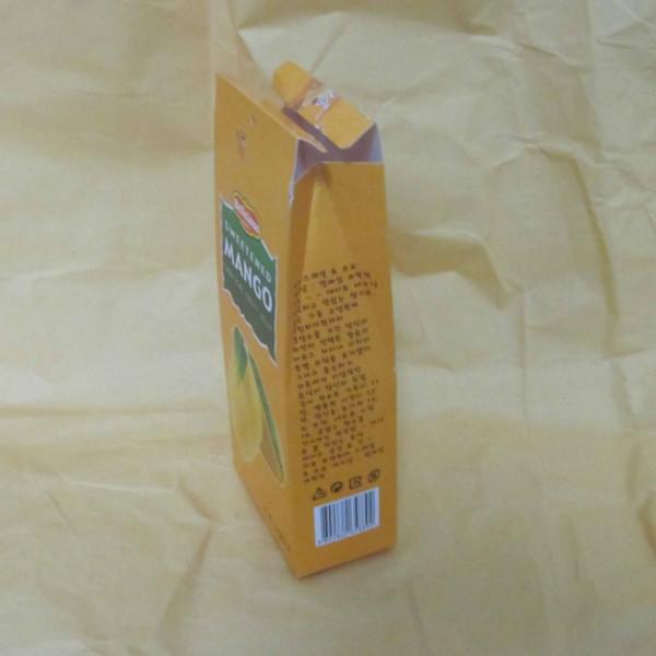 供应芒果果冻纸盒特产包装盒 果冻盒子 芒果果冻纸盒 彩定做厂家