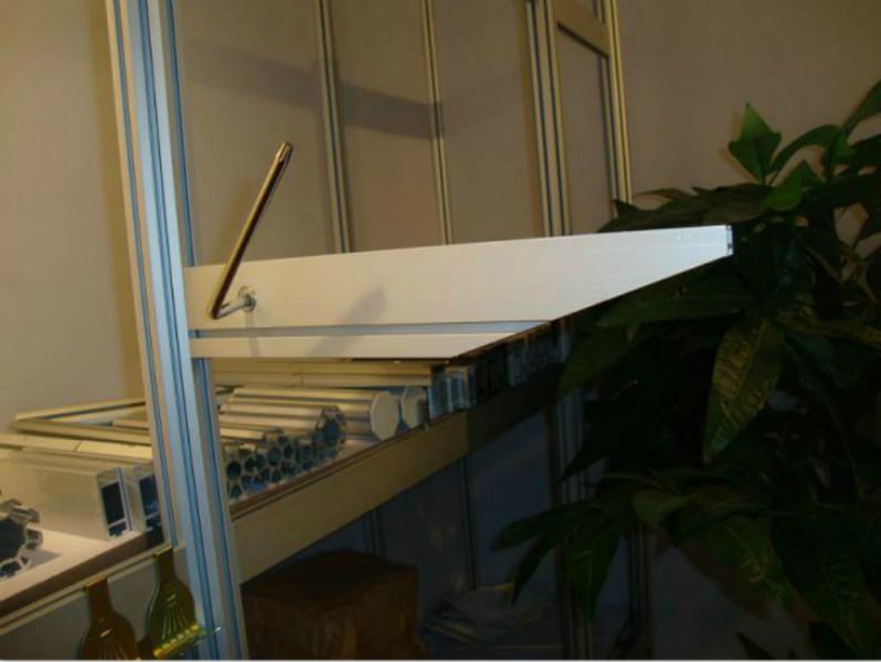 供应广州交易会台板托架，佛山展览玻璃铝合金托条，广交会展位层板支撑