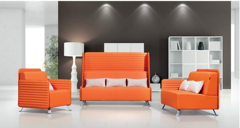 供应现代简约风格办公沙发代理商，办公沙发供应商图片