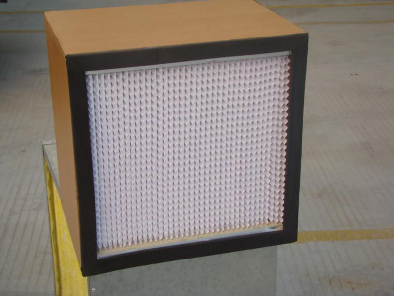 供应用于无尘的高效过滤器 木框纸隔板高效过滤器 铝框铝隔板高效过滤器 空调机组过滤器 生产厂家