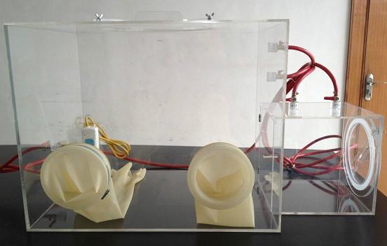 北京透明实验室用有机玻璃手套箱批发