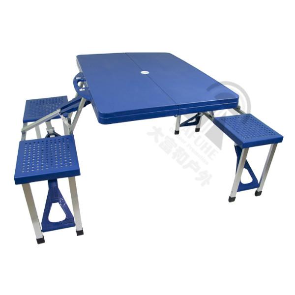 供应户外折叠办公桌椅户外折叠办公桌椅 促销桌椅 连体桌