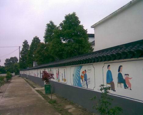 深圳城市文化墙彩绘找墙中画公司批发