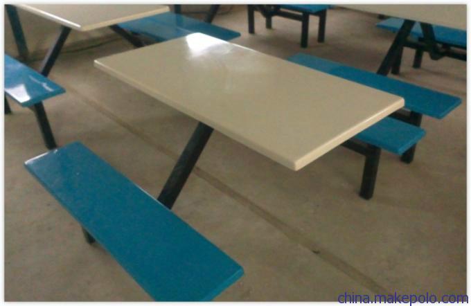供应小餐桌 食堂玻璃钢餐桌椅工厂饭堂餐桌椅快餐店餐桌