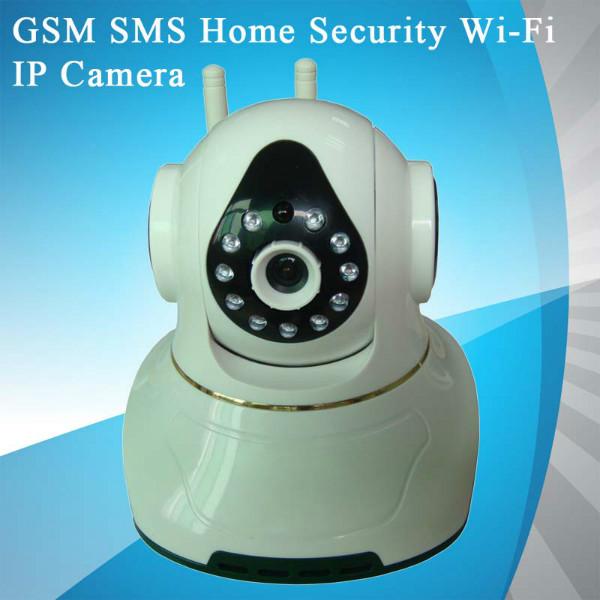 供应高品质GSM短信家庭安防网络摄像机，一体化GSM短信家庭安防网络摄像机