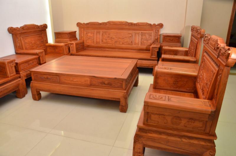 供应花梨木兰亭序红木沙发红木家具非洲缅甸红木沙发中式红木沙发组合