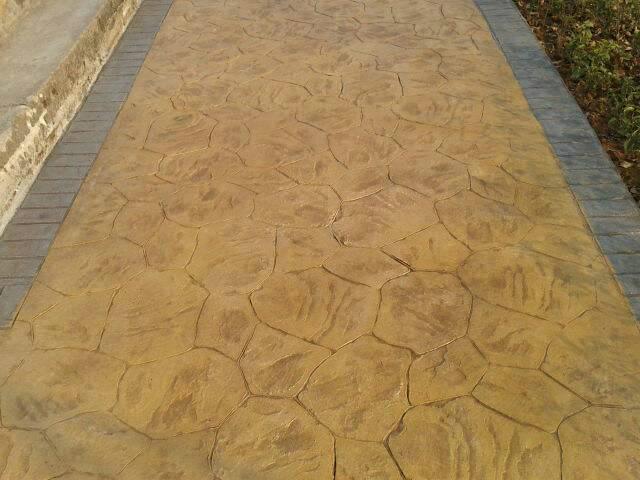 供应用于的亚石混凝土艺术地坪材料路面装饰