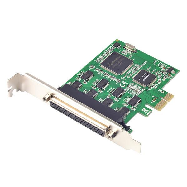 供应PCIe8串口卡 一拖八串口卡 RS232 DB9 COM口 多口工业级
