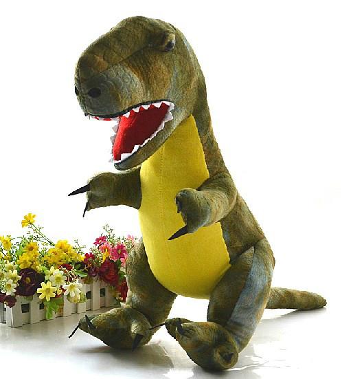 侏罗纪公园毛绒恐龙儿童早教玩具批发