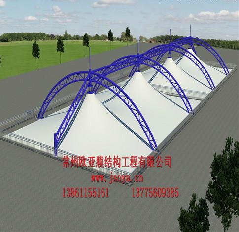 供应常州膜结构污水池加盖批发