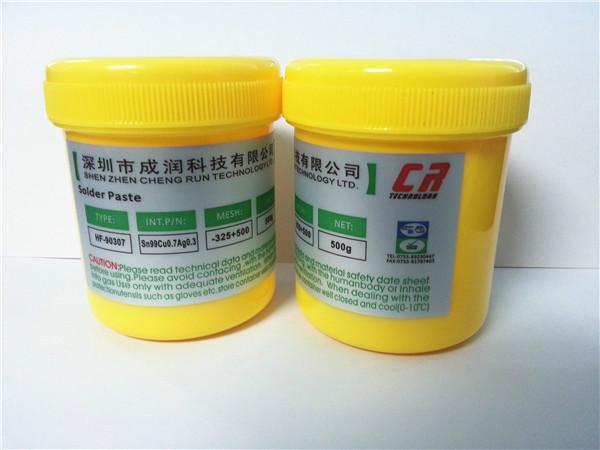 供应用于SMT焊接的无卤无铅0307锡膏成润科技HF-90307