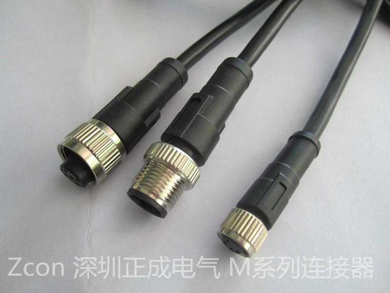 供应M12接插线连接器广东深圳正成电气图片