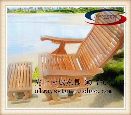 供应鸡翅木沙滩椅，红木家具椅子 ，实木摇椅睡椅躺椅， 折叠椅休闲椅子