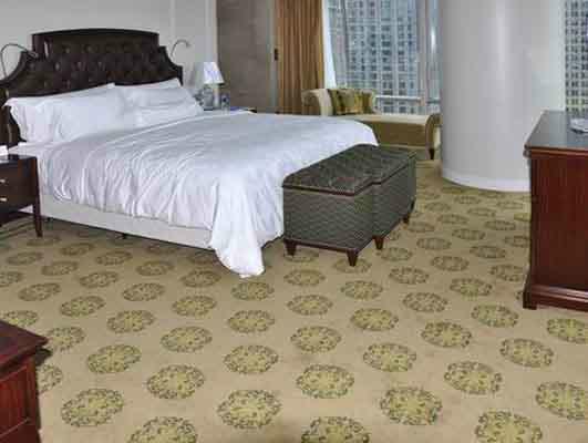 供应酒店满铺地毯，酒店如何选择合适地毯，走廊地毯有哪些材质