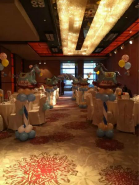 供应用于的苏州宝宝宴气球布置策划气球装饰满图片