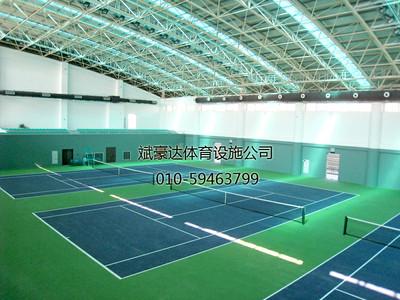 供应北京网球场场地基础网球场地面层