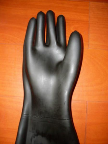 供应镇江光面乳胶喷砂防护手套 喷砂除锈防护手套，加厚喷砂手套