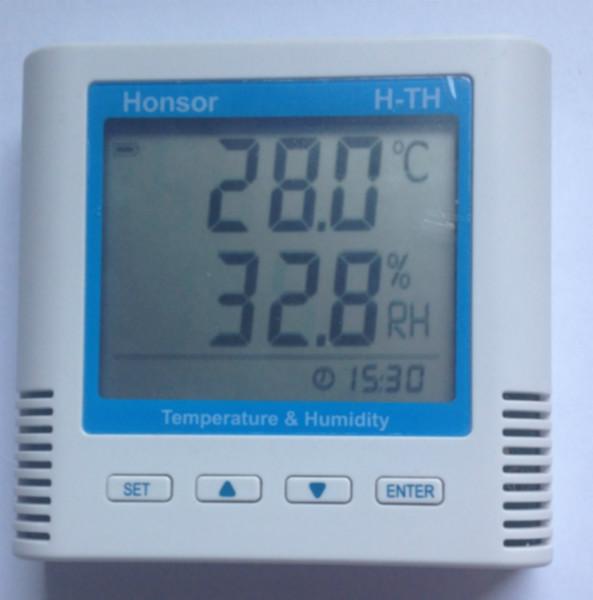 供应H-TH系列温湿度记录仪，药店仓储温湿度记录仪，低功耗温湿度记录仪表图片