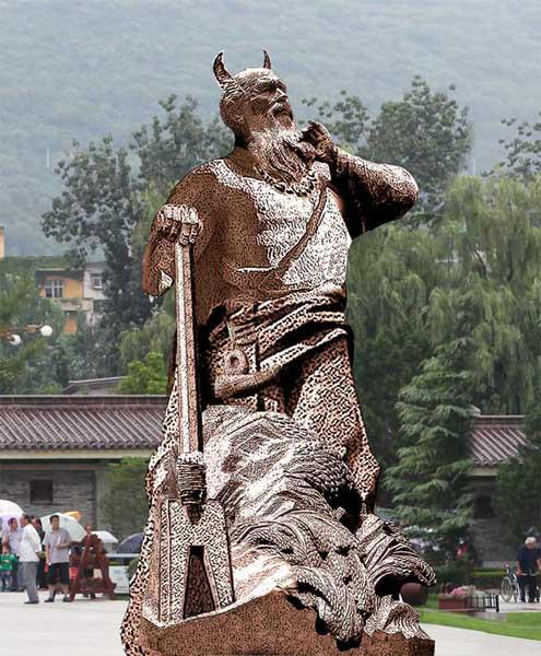 供应湖南雕塑/湖南茶文化雕塑