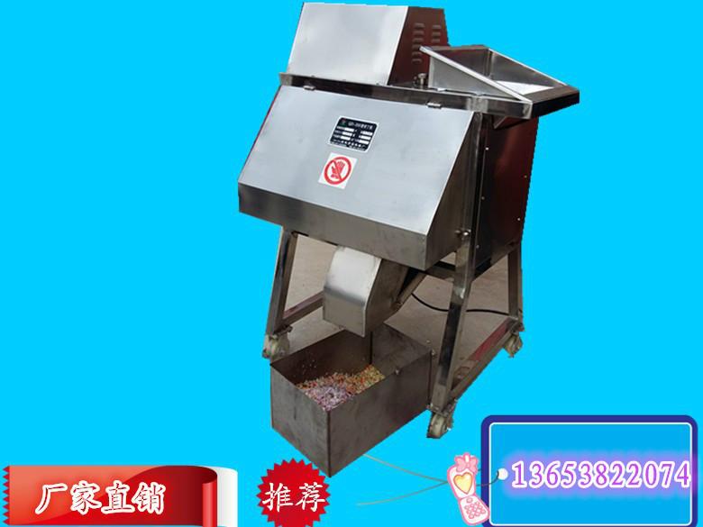 郑州蔬菜切丁机厂家直销，多功能蔬菜切丁机，高效蔬菜切丁机图片