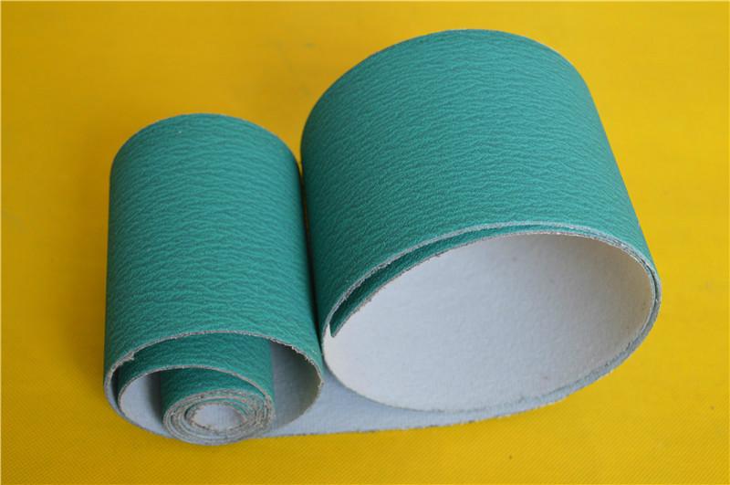 供应工厂低价批发植绒砂纸卷砂布卷、绒布砂布砂纸卷