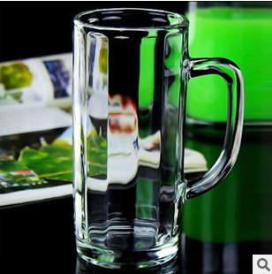 厂家直销玻璃啤酒杯 创意促销礼品 日用百货 条纹玻璃扎啤杯