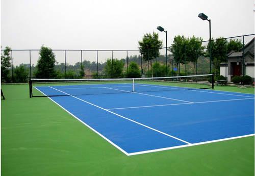 山西硅PU蓝球场供应商供应山西硅PU蓝球场供应商；羽毛球场，网球场，复合PU球场