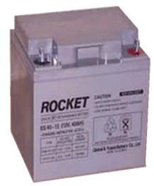 供应火箭20AH蓄电池型号ESH20-12铅酸免维护电池UPS电源用电池组
