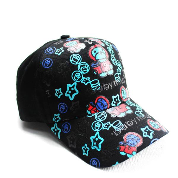夏季棒球帽女士男士棒球帽印花猴子帽子韩版嘻哈棒球帽户外遮阳帽