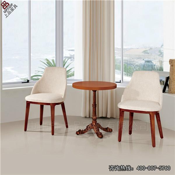 供应西餐厅桌椅SP-CT356环保布艺软包西餐厅桌椅高档舒适