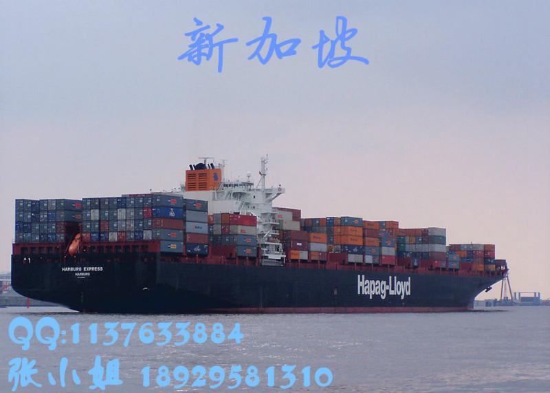 供应广州海运拼箱新加坡海运双清  国际海运