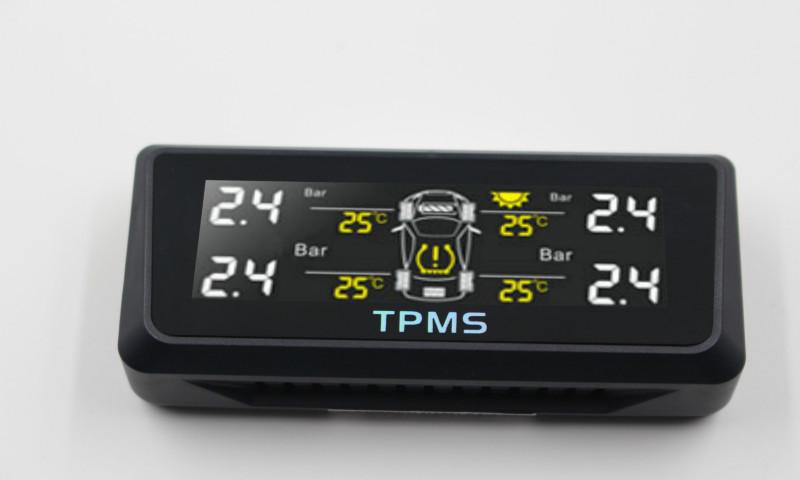 供应无线太阳能胎压检测器外置TPMS晶立威胎压监测系统LWS301图片