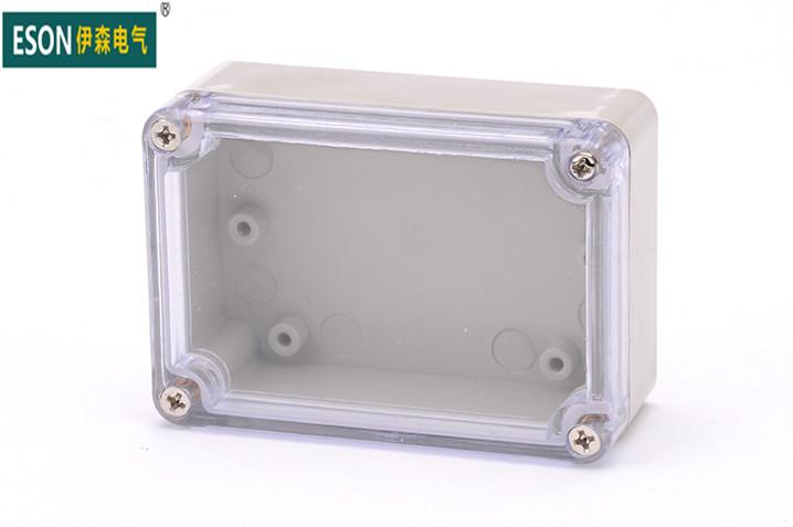 供应上海透明盖835833高质 防水接线盒 ABS塑料盒 塑料壳 端子盒 电源盒