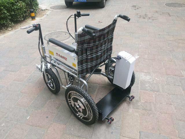 北京市悍马折叠电动轮椅2300元包邮厂家