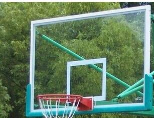 光明篮球板安装宝安区钢化玻璃透明批发